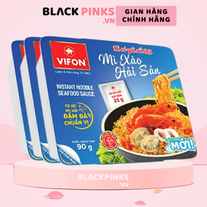 Thùng 18 khay mì xào hải sản Vifon 90g