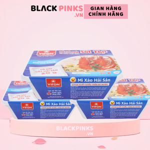 Thùng 18 khay mì xào hải sản Vifon 90g