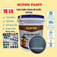 [Thùng 18 lít] Sơn chậu cảnh SUPON siêu bóng - sơn kháng kiềm chuyên dụng cho chậu cảnh