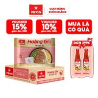 Thùng 18 Mì Thịt Bò HOÀNG GIA VIFON 130gr  Gói - Thùng 18 gói