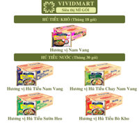 [THÙNG 18/30 GÓI] - ACECOOK - Hủ tiếu Nhịp Sống 5 vị: hủ tíu nam vang, nam vang CHAY, nam vang khô, bò kho và sườn heo