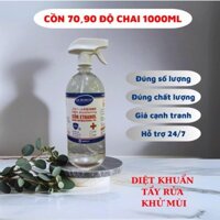 [THÙNG 20 CHAI 1L] Cồn Y tế Sát khuẩn Etanol LABORCH Chai 1L 70 độ 90 độ
