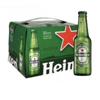 Thùng 20 Chai Bia Heineken Pháp Chai 5% (250ml) - DATE 2023