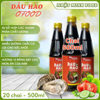 Thùng 20 Chai Dầu Hào OFOOD Chai 500ml - Hương Vị Tinh Tế Từ Quê Hương