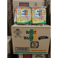 [THÙNG 20 GÓI] Bánh Gạo Want Want 105g - Giòn Ngon, Giá Tốt
