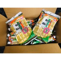 Thùng 20 gói Bánh gạo Want Want Senbei vị nước tương 52g