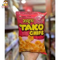 (Thùng 20 Gói Bimbim Hàn Quốc) Snack Mực NongShim Tako Chips 60g [농심-수출]자갈치