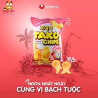 (Thùng 20 Gói Bimbim Hàn Quốc) Snack Mực NongShim Tako Chips 60g [농심-수출]자갈치