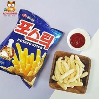 (Thùng 20 Gói Bimbim Hàn Quốc) Snack Khoai Tây Que Nongshim, Bim Bim Khoai Tây Hàn Quốc 84gr - [농심] 포스틱 Potato Stick 84G