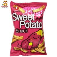 (Thùng 20 Gói Bimbim Hàn Quốc) Nongshim Sweet Potato Snack 55g (vị khoai lang) [농심-수출]고구마깡