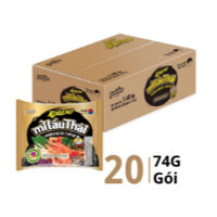 Thùng 20 gói Mì Lẩu Thái Koreno (74g x 20gói)