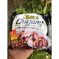 Thùng 20 gói mì tương đen koreno chajang 78g