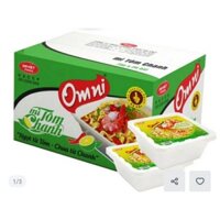 THÙNG 24 BÁT MÌ TÔM CHANH OMNI 75G