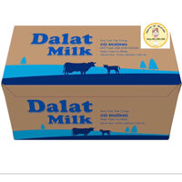 Thùng 24 bịch Sữa Đà Lạt Có Đường 220ml [ Rẻ vô địch ]