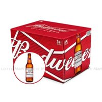 Thùng 24 Chai Bia Budweiser 330ml/Chai