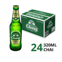 Thùng 24 chai bia Chang 5% 320ml