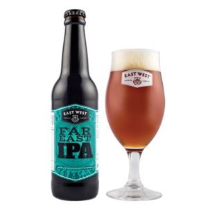 Thùng 24 chai bia East West Far East IPA 330ml