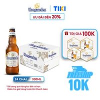 Thùng 24 Chai Bia Hoegaarden 330ml  Chai