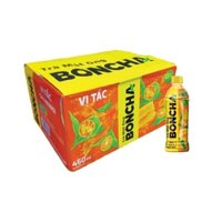 Thùng 24 Chai Boncha Vị Tắc Mật Ong 455ml