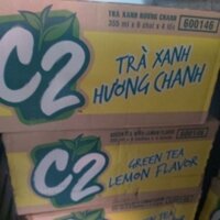Thùng 24 chai C2 chanh chai 355ml