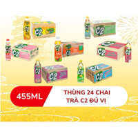 Thùng 24 Chai C2 Đủ Vị - Hàng Chuẩn Công Ty