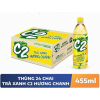 Thùng 24 chai C2 vị Chanh 454ml