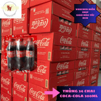 THÙNG 24 CHAI COCA COLA 300ML DATE XA[ bao bì thay đổi tùy đợt nhập hàng]