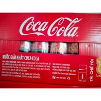 Thùng 24 CHAI coca-cola 300ml (ko phải LON)