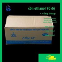 thùng 24 chai Cồn Y Tế - Cồn 70 Độ 500 ml Ethanol Sát Khuẩn Rửa Tay, Chai 500 ml