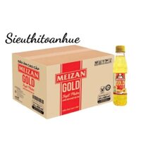 Thùng 24 chai Dầu Ăn Meizan Gold Cao Cấp 400ml [Hàng Chính Hãng]