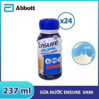 Thùng 24 chai Ensure nước Original Vani 237ml
