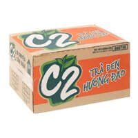 Thùng 24 chai hồng trà đào C2 455ml