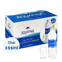 THÙNG 24 CHAI NƯỚC AQUAFINA 355ML
