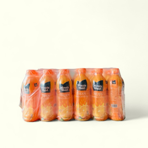 Thùng 24 chai nước cam có tép Teppy 327ml