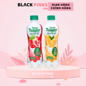 Thùng 24 lon nước cam ép Twister Tropicana 320ml