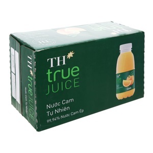 Thùng 24 chai nước cam tự nhiên TH True Juice 350ml