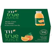 Thùng 24 Chai Nước Ép Cam TH True Juice 350ml/Chai