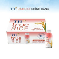 Thùng 24 chai nước gạo rang TH True Rice 300ml