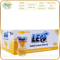 [Thùng 24 Chai] Nước Khoáng Có Ga Vị Chanh Muối - LEO 350ml_Thị Mint Mart.