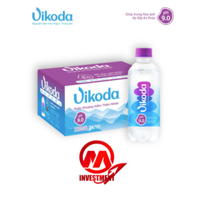 Thùng 24 chai nước khoáng Vikoda 350ml