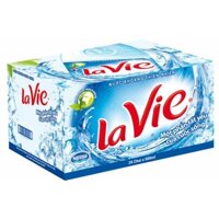 THÙNG 24 CHAI NƯỚC KHOÁNG LAVIE 500ML