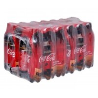 Thùng 24 chai nước ngọt Coca Cola thêm cà phê 390ml