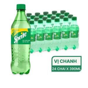 Thùng 24 chai nước ngọt Sprite hương chanh 390ml