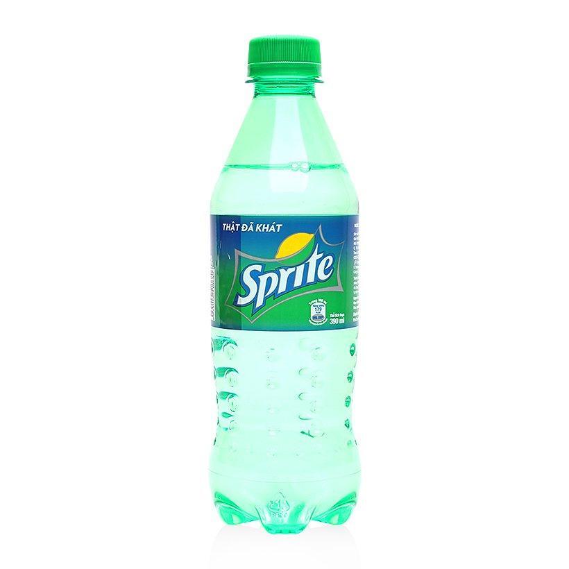 Thùng 24 chai nước ngọt Sprite hương chanh 390ml