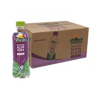 Thùng 24 Chai Nước Nho & Nha Đam Vfresh 350ml/chai