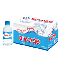 Thùng 24 chai nước suối BIWASE chai nhỏ 250ml