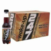 Thùng 24 chai nước tăng lực vị cà phê Wakeup 247 330ml thùng 24+1 chai