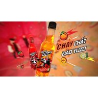 Thùng 24 Chai Nước Tăng Lực Rồng Đỏ Đào Yuzu 330ml