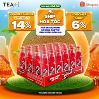Thùng 24 Chai Nước Tăng Lực Sting Dâu (330ml/chai)