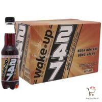 Thùng 24 chai nước tăng lực Wake up 247 (330ml/chai)